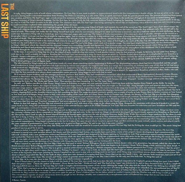 The Last Ship - Sting