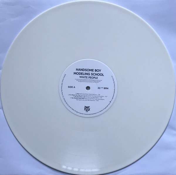 White People [Opaque White LP] - Handsome Boy Modeling School