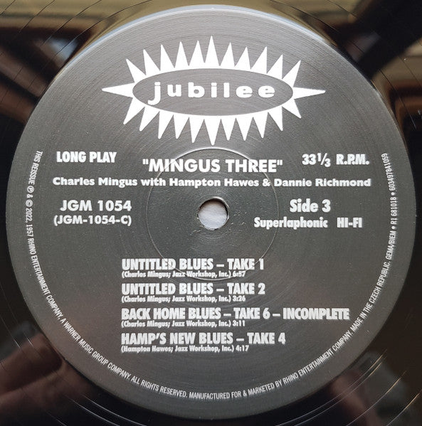 Mingus Three - Mingus, Charles