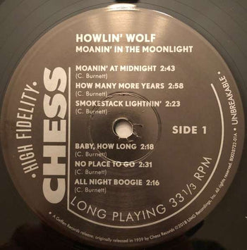 Moanin' In The Moonlight - Howlin' Wolf