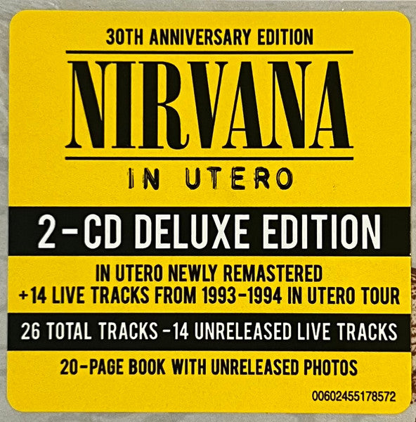 In Utero (30th Anniversary) - Nirvana