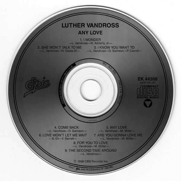 Any Love - Vandross, Luther