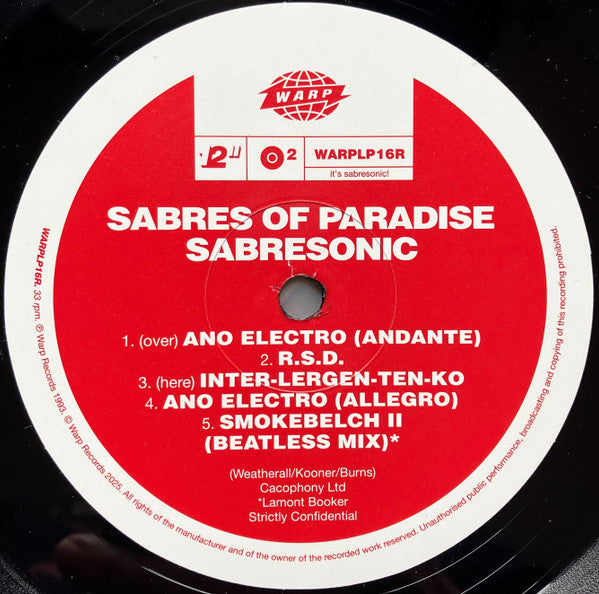 Sabresonic - Sabres of Paradise