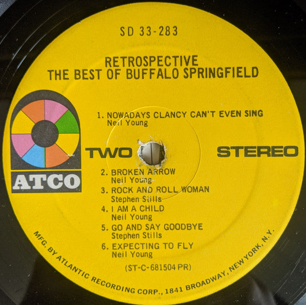 Retrospective - The Best Of Buffalo Springfield - Buffalo Springfield