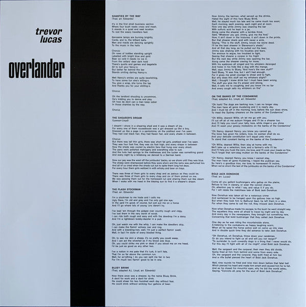 Overlander - Lucas, Trevor