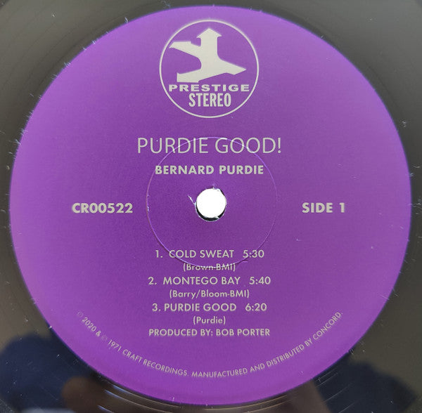 Purdie Good! - Purdie, Bernard