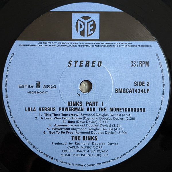 Lola Versus Powerman And The Moneygoround, Pt. 1 - Kinks, The