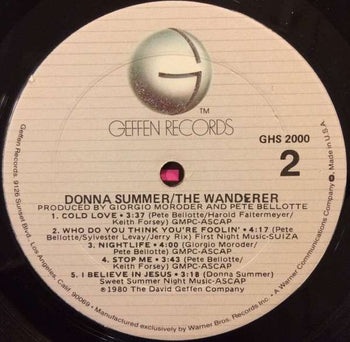The Wanderer - Summer, Donna