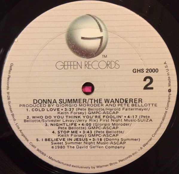The Wanderer - Summer, Donna