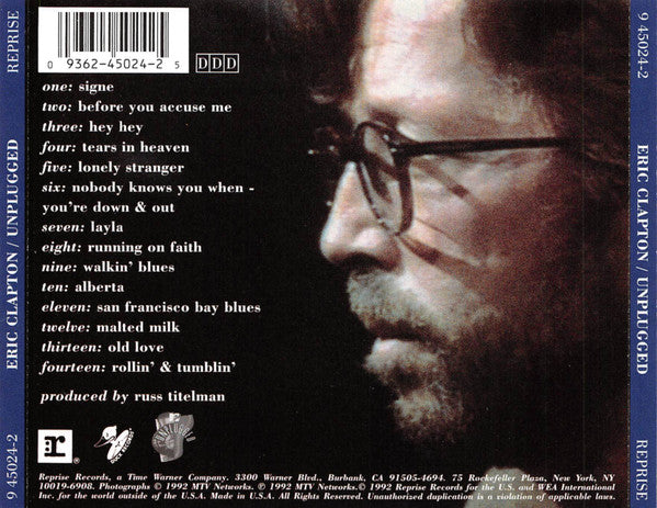 Unplugged - Clapton, Eric