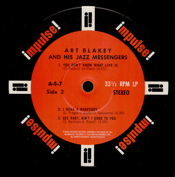 Art Blakey!!!!! The Jazz Messengers!!!!! - Blakey, Art & the Jazz Messenger