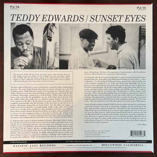 Sunset Eyes - Edwards, Teddy