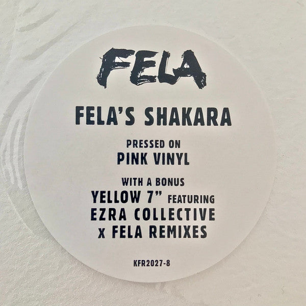 Shakara [Colored Vinyl] (Pnk) (Wsv) (Ylw) (Aniv) - Fela Kuti