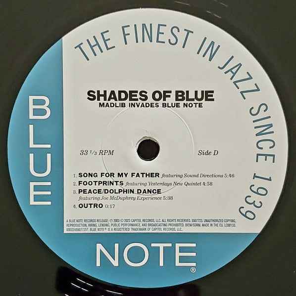 Shades Of Blue - Madlib