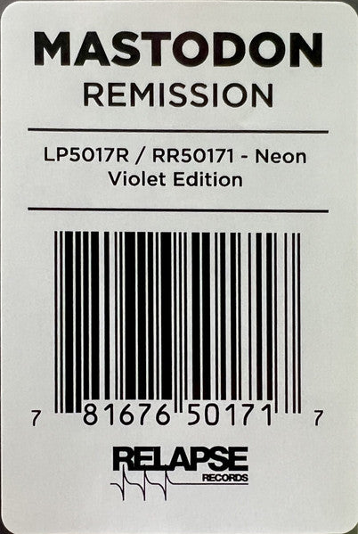 Remission - Mastodon