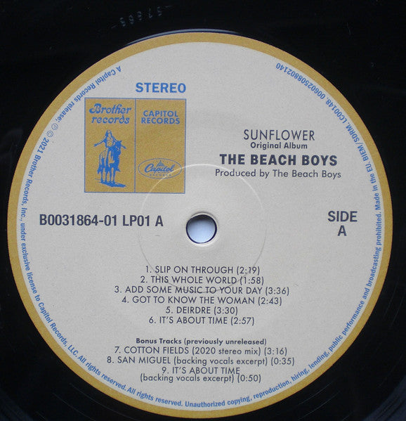 Feel Flows The Sunflower & Surf's Up Sessions - Beach Boys