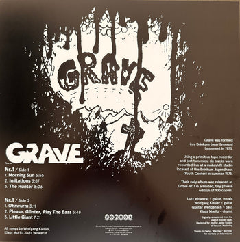 Nr. 1 - Grave