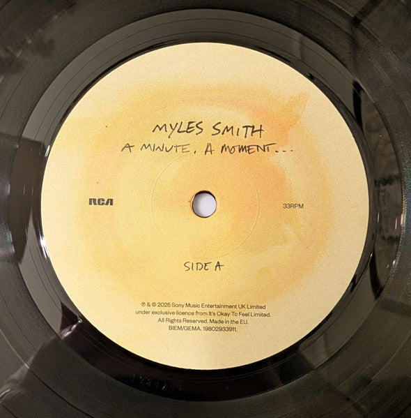 A Minute, A Moment - Smith, Myles