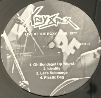 Live At The Roxy Club - X-Ray Spex