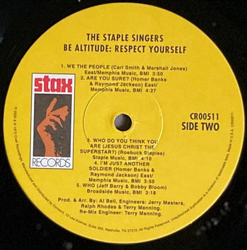 Be Altitude: Respect Yourself - Staple Singers