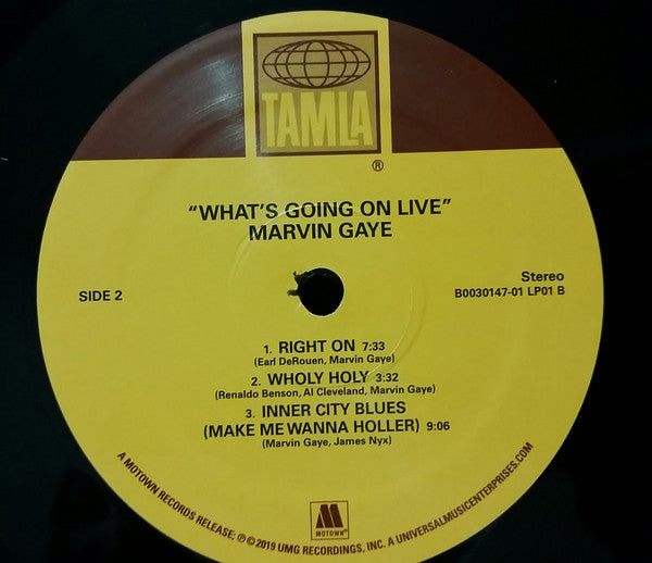 What's Going On Live - Gaye, Marvin