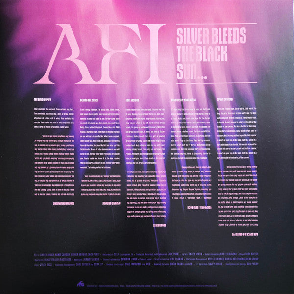 Silver Bleeds the Black Sun... - AFI