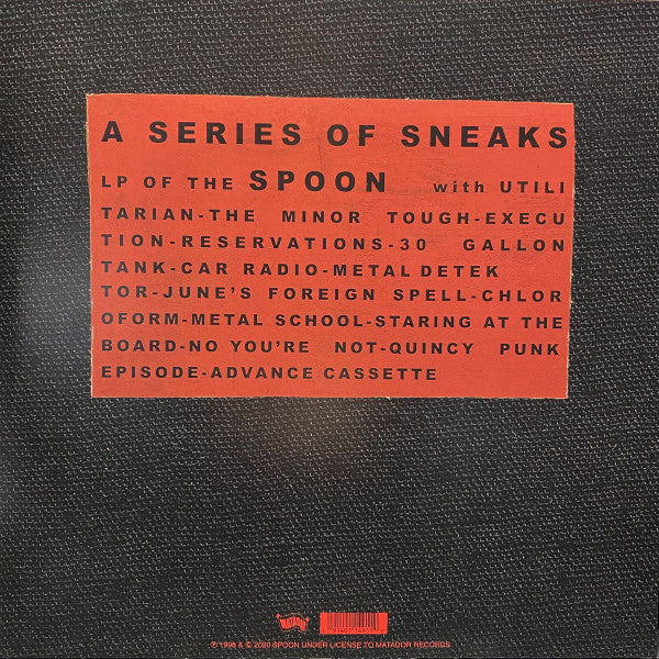 A Series Of Sneaks - Spoon