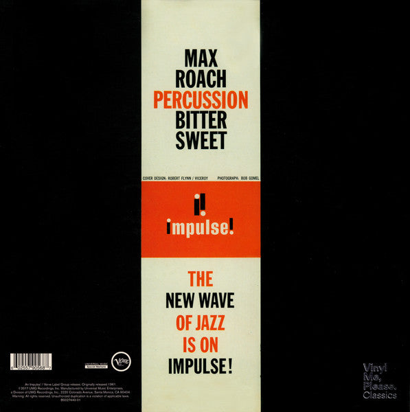 Percussion Bitter Sweet - Roach, Max