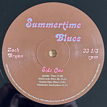 Summertime Blues [LP] - Zach Bryan