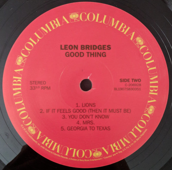 Good Thing - Bridges, Leon
