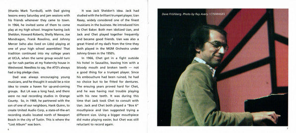 In Perfect Harmony: The Lost Album - Baker, Chet
