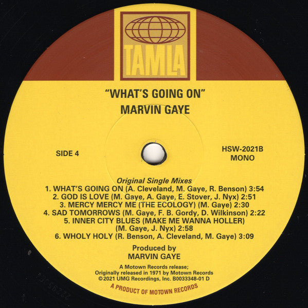 What's Going On - Gaye, Marvin