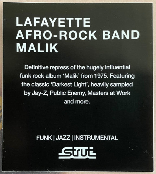 Malik - Lafayette Afro-Rock