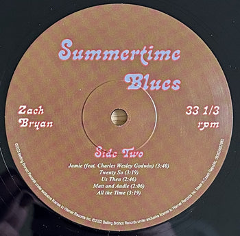 Summertime Blues [LP] - Zach Bryan