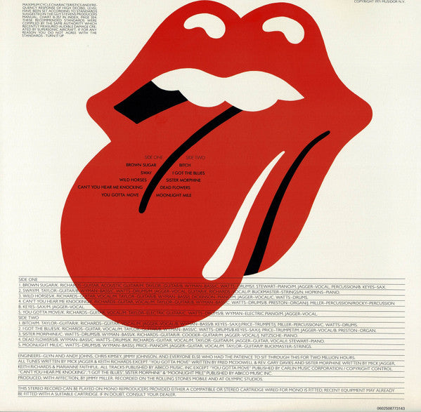 Sticky Fingers: Remastered [LP] - The Rolling Stones