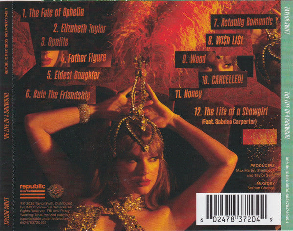 The Life of a Showgirl - Swift, Taylor