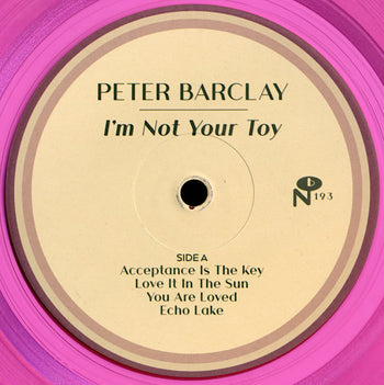 I'M Not Your Toy - Barclay, Peter