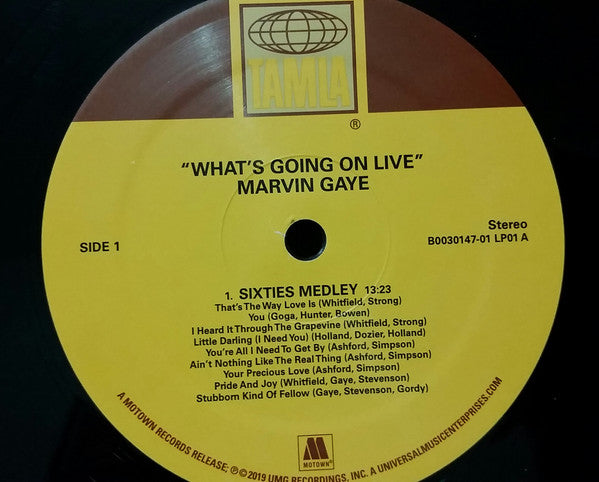 What's Going On Live - Gaye, Marvin