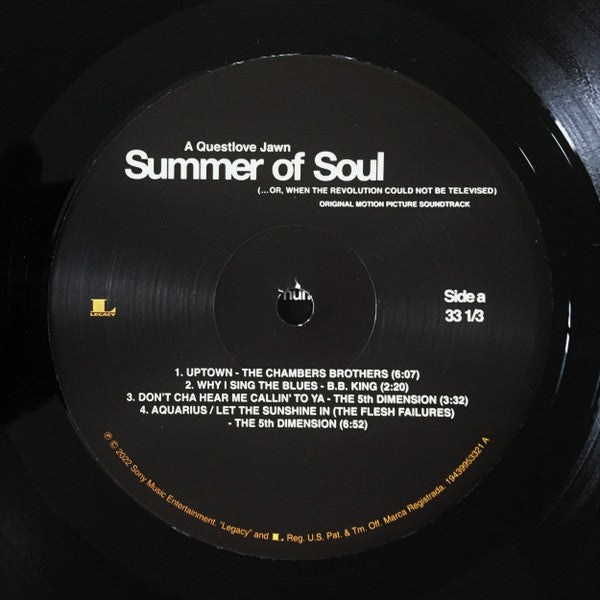 Summer Of Soul (...Or, When The Revolution Could N - Various Artists