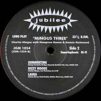Mingus Three - Mingus, Charles