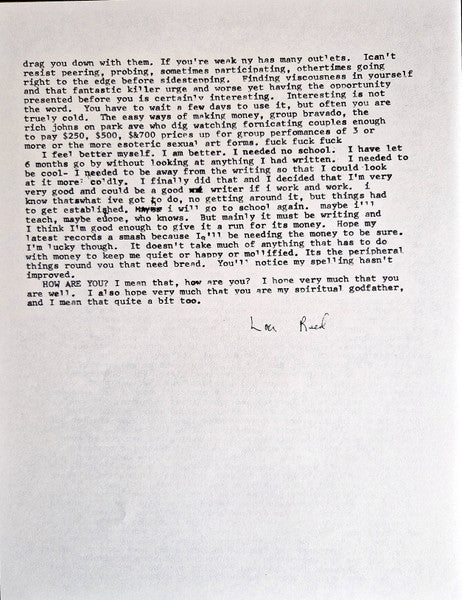 Words & Music, May 1965 - Reed, Lou