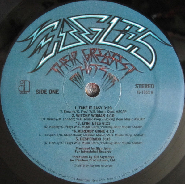 Their Geatest Hits Volumes 1 & 2 - Eagles