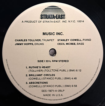 Music Inc - Tolliver, Charles / Cowell, Stanley
