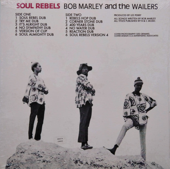 Soul Rebels Dub - Marley, Bob & The Wailers