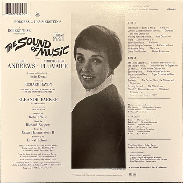 The Sound Of Music: Original Soundtrack Recording [LP] - Various Artists
