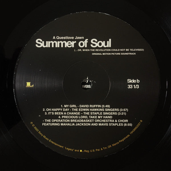 Summer Of Soul (...Or, When The Revolution Could N - Various Artists