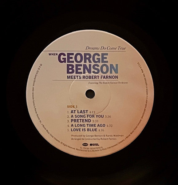 Dreams Do Come True - Benson, George