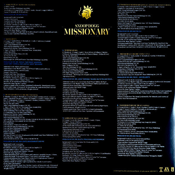 Missionary - Snoop Dogg