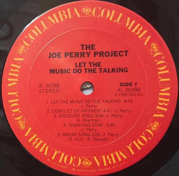 Let The Music Do The Talking - The Joe Perry Project