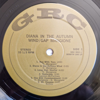 Diana in the Autmn wind - Mangione, Gap